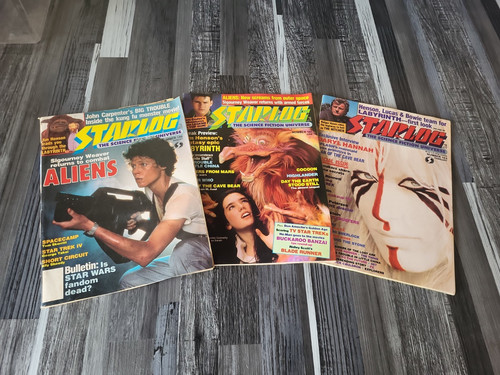 Vintage starlog magazines - starlog,