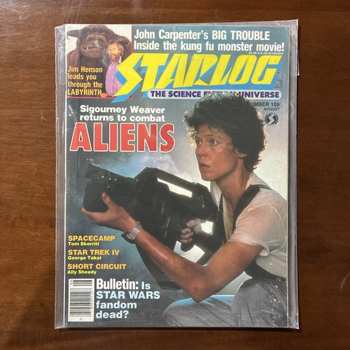 Vtg starlog magazine - magazine, #109